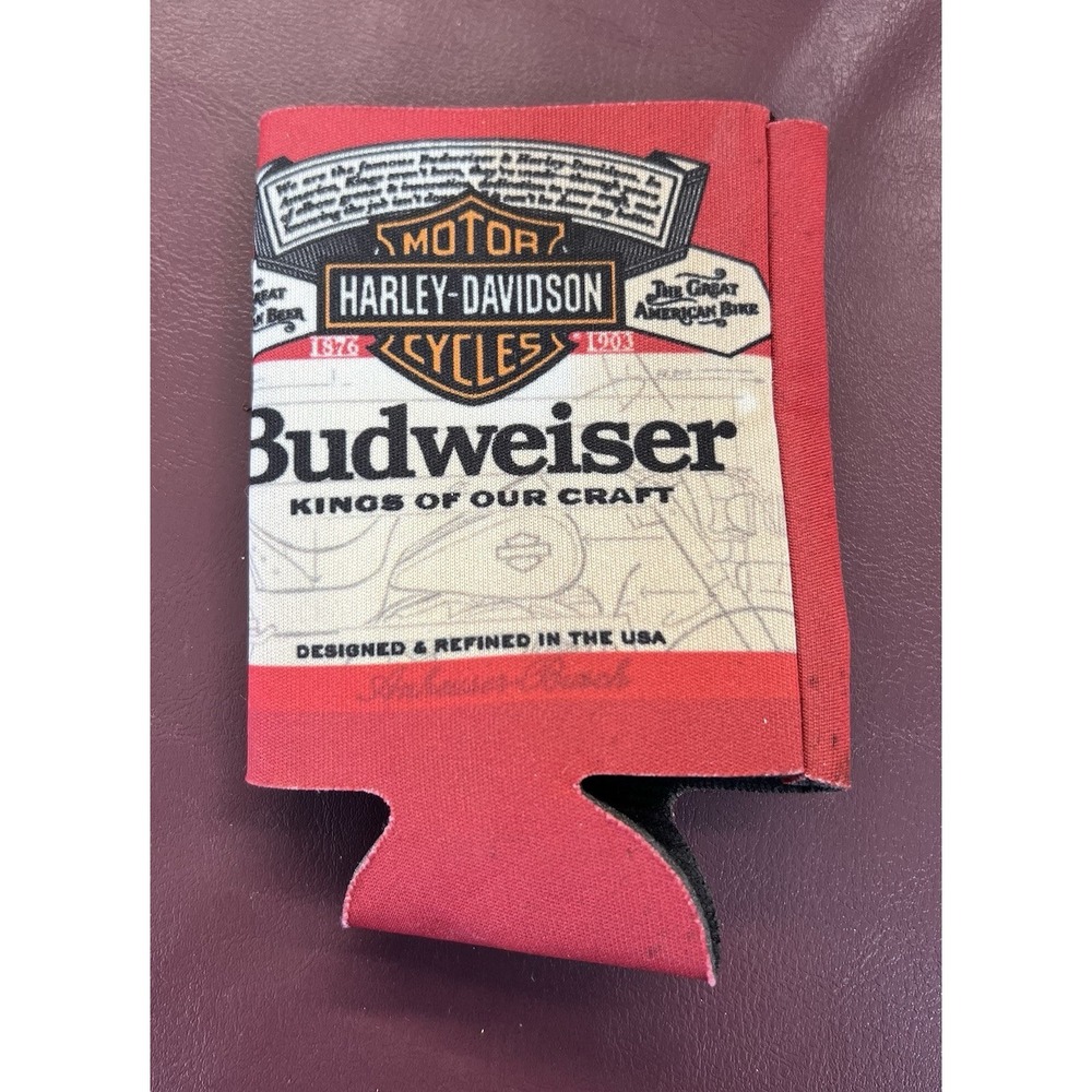 Mancave - Official Harley Davidson Budweiser Coolie 120 Years HD LIMITED EDITION